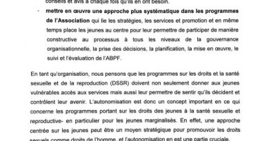 Santé Sexuelle et Reproductive au Bénin : ABPF recrute 30 jeunes