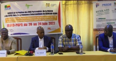 BENKADI-Bénin : la PASCiB forme les ONG partenaires et les CSPDL des communes concernées