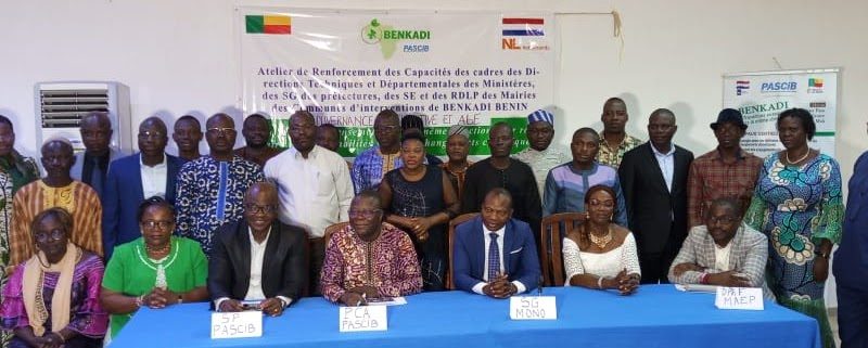 Projet Benkadi Bénin: la PASCiB outille des cadres techniques sur la gouvernance  participative et l’AbE