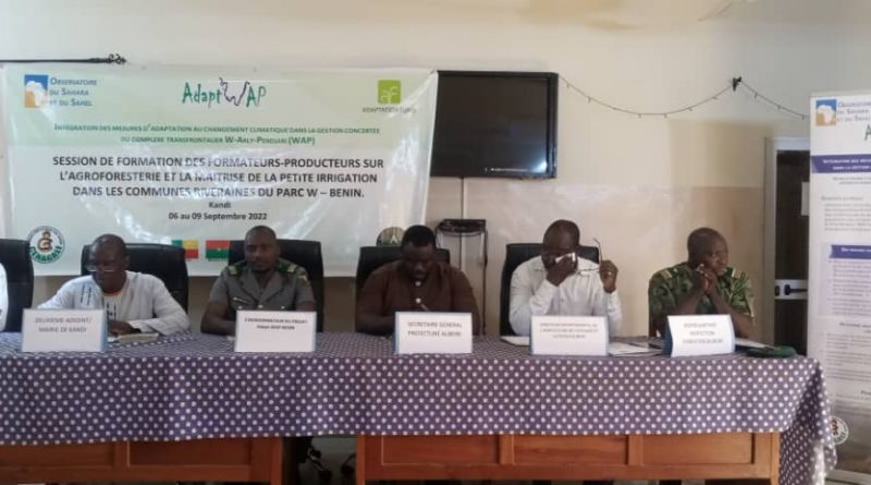 Projet Adapt-WAP au Bénin : Des producteurs à l’école des bonnes pratiques agricoles à Kandi