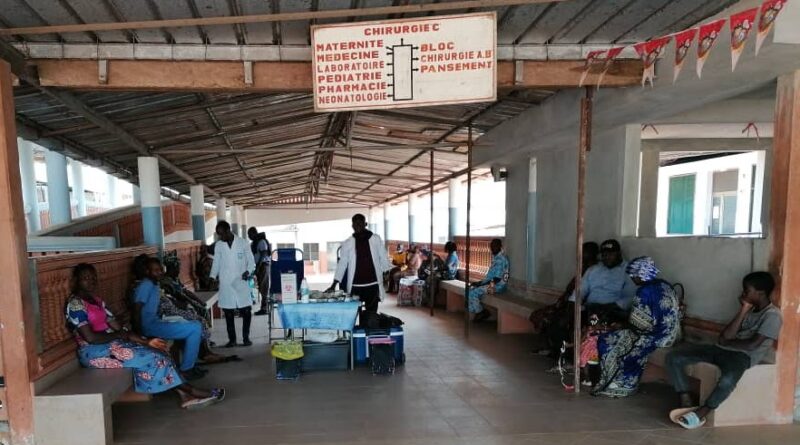 Don de sang, spéciale Noël au Centre de Santé à Vocation Humanitaire, Hôpital  »La croix » de Zinvié