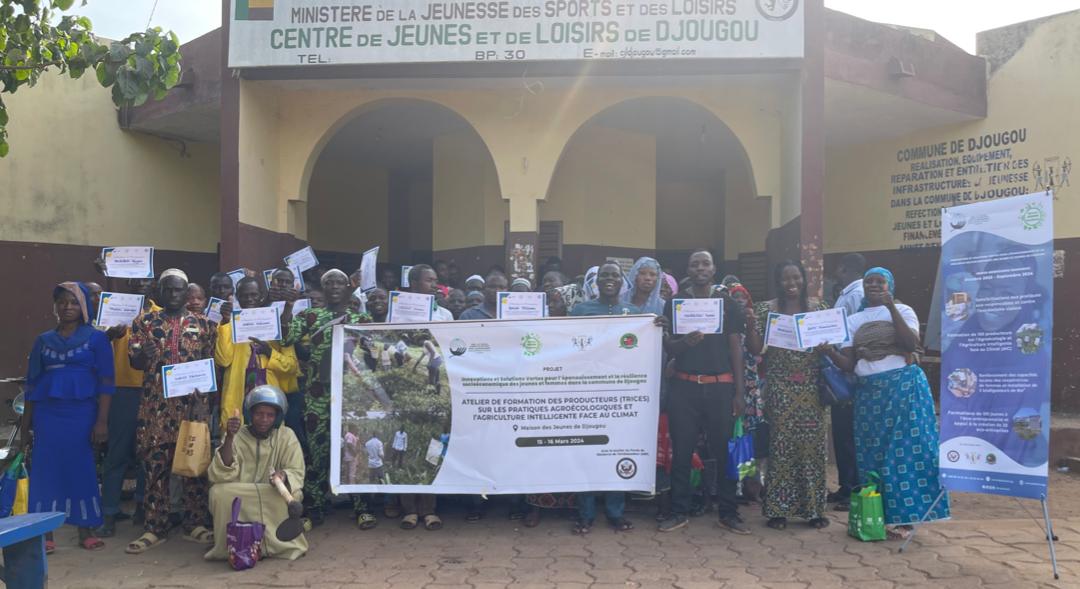 Agriculture Durable: JVE Bénin forme des producteurs et productrices à l’agroécologie à Djougou