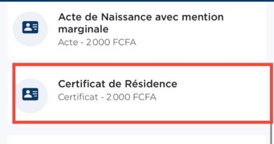 Digitalisation du service public en cours au Bénin : le certificat de résidence en un clic…