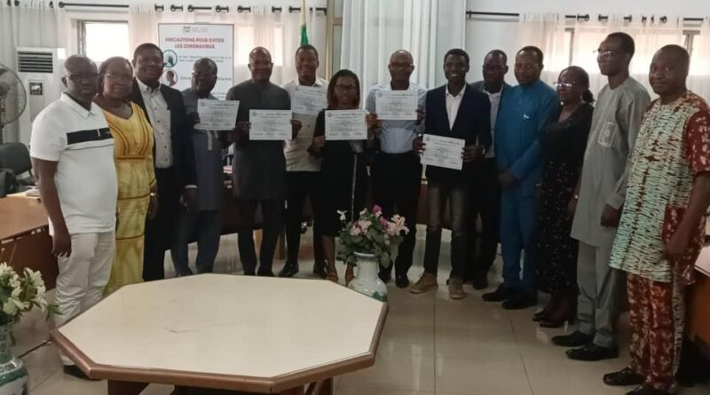 Dix cadres du ministère de la santé certifiés pour renforcer la lutte contre le paludisme au Bénin 